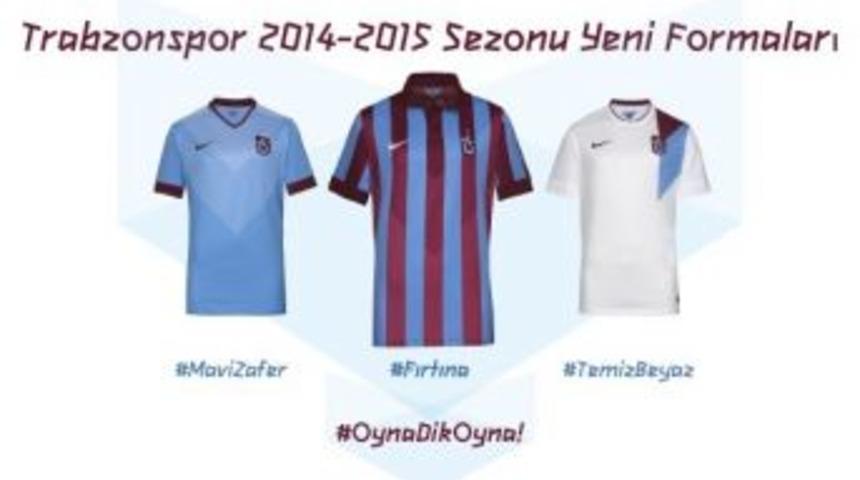 Trabzonspor'un Yeni Formaları G&ouml;r&uuml;c&uuml;ye &Ccedil;ıktı