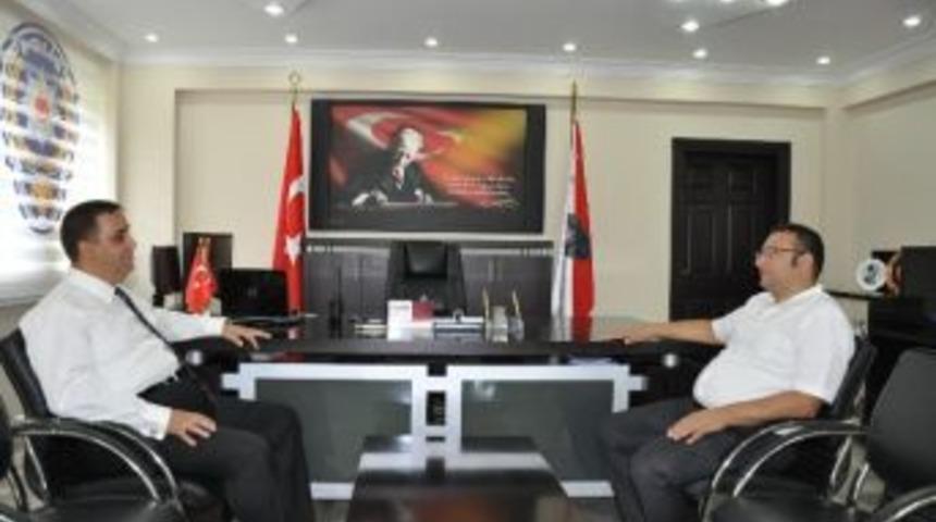 Başkan Can&rsquo;dan Emniyet M&uuml;d&uuml;r&uuml; &Ccedil;elik&rsquo;e Ziyaret