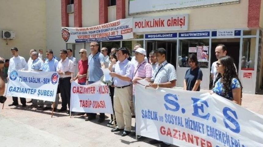 Sağlık Kuruluşlarından İsrail Protestosu