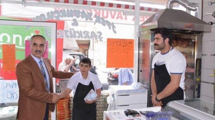 Sivas Belediye Başkanı Aydın, Esnafları Ziyaret Etti