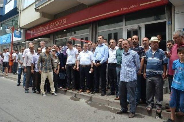 Erdoğan'a Fatsa'dan Bağış