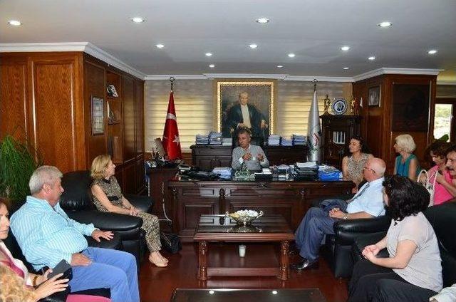 Cumhurbaşkanlığı Seçim Heyetinden Başkan Sözen’e Ziyaret 1