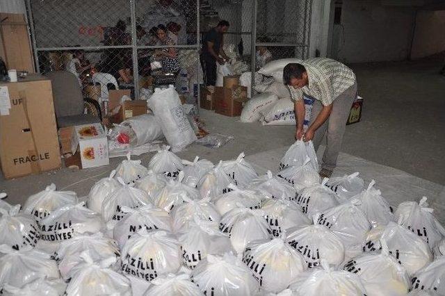 Nazilli Belediyesi nin Gıda Yardımları Yerine Ulaştı 1