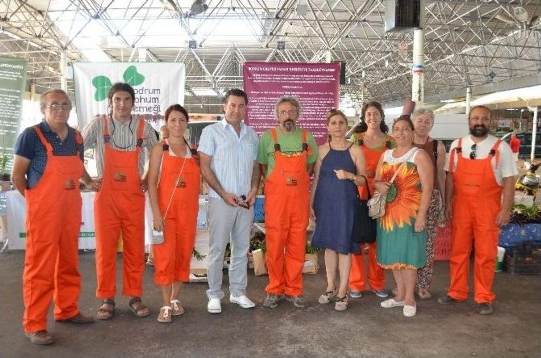 Bodrum &Uuml;retici Pazarına Yoğun İlgi