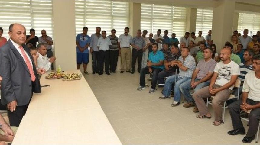 &Ccedil;iğli'de Başkan Arslan &Ccedil;alışanlarıyla Başramlaştı