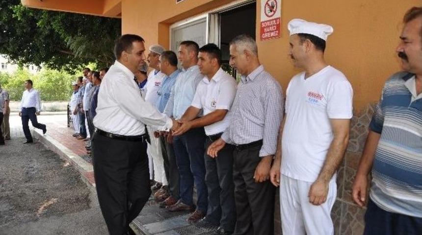 Başkan Can, Personeli İle Bayramlaştı