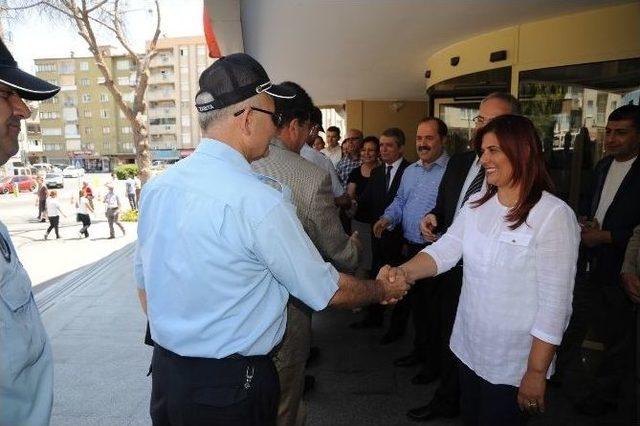 Aydın B&uuml;y&uuml;kşehir Belediyesi&rsquo;nde Erken Bayramlaşma 2