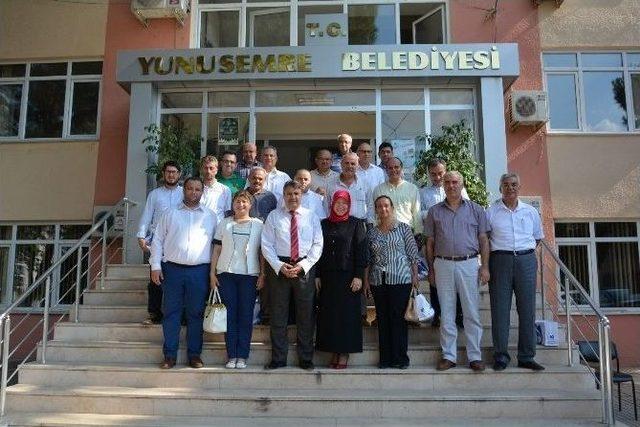 Yunusemre Belediyesi'nde İlk Bayramlaşma Töreni