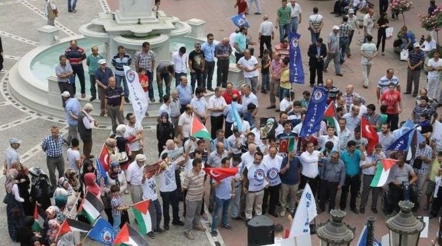 Eğitim Bir-sen'den İsrail&rsquo;e Protesto