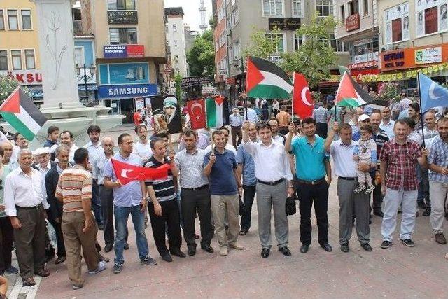 Eğitim Bir-sen'den İsrail’e Protesto