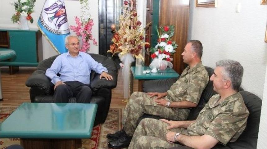Albay Sedat Uzuncezar Başkan Başsoy&rsquo;u Ziyaret Etti