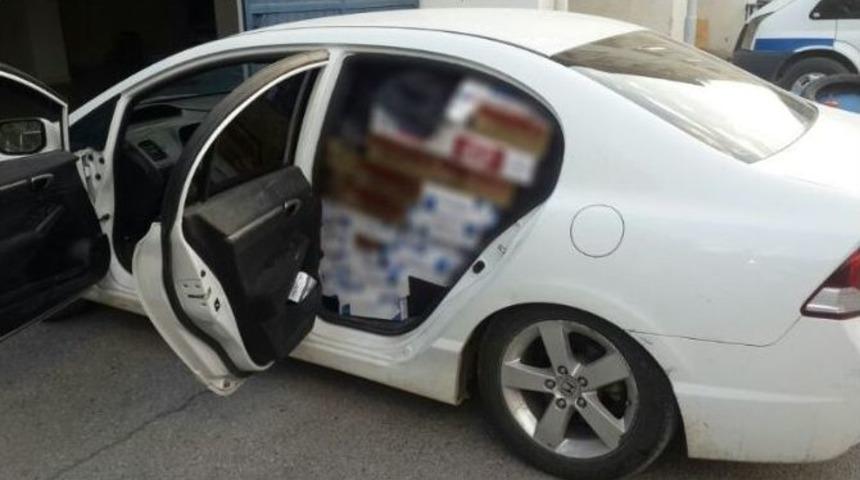 Erzincan&rsquo;da 12 Bin 590 Paket Ka&ccedil;ak Sigara Ele Ge&ccedil;irildi