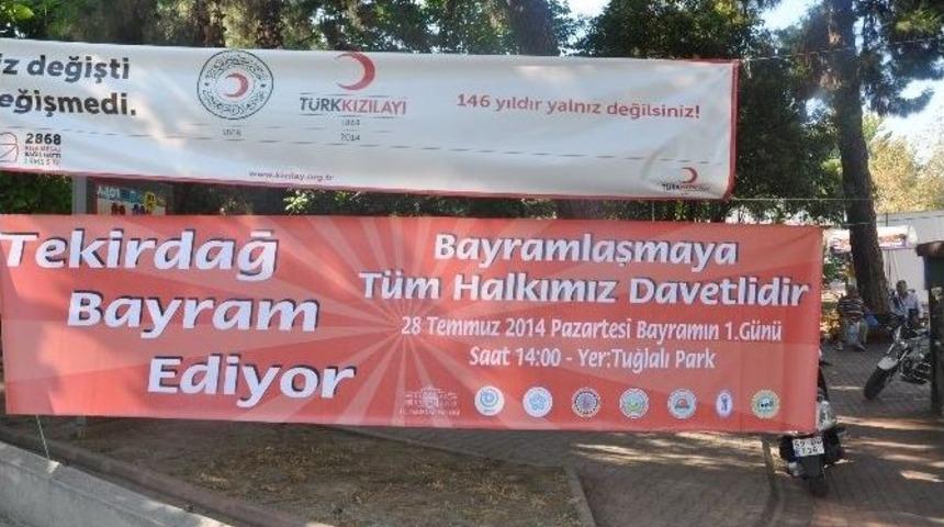 Tekirdağ&rsquo;da Bayram Hazırlıkları Başladı