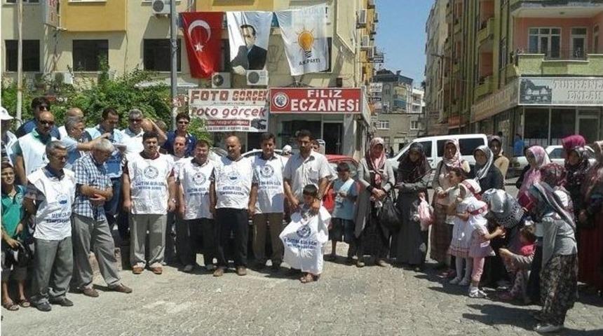 Mut&rsquo;ta İsrail Protestosu