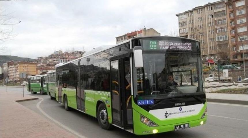 Bayramda Kocaeli'de Ulaşım &Uuml;cretsiz