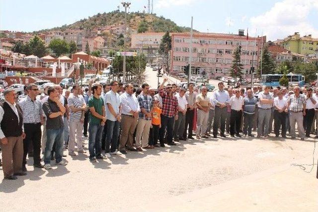 Tosya’da İsrail Protesto Edildi