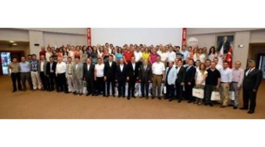 Btso Ailesinden Erken Bayramlaşma