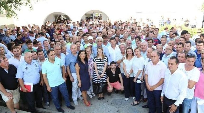 Başkan Kocadon Personeli İle Bayramlaştı