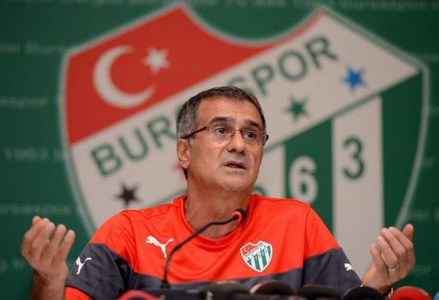 Bursaspor Teknik Direktörü Güneş: