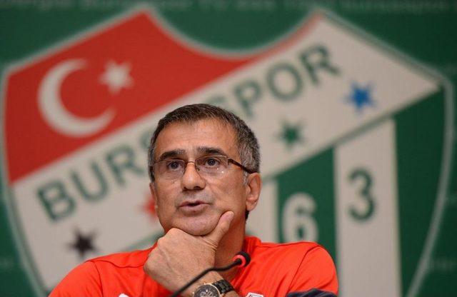 Bursaspor Teknik Direktörü Güneş: