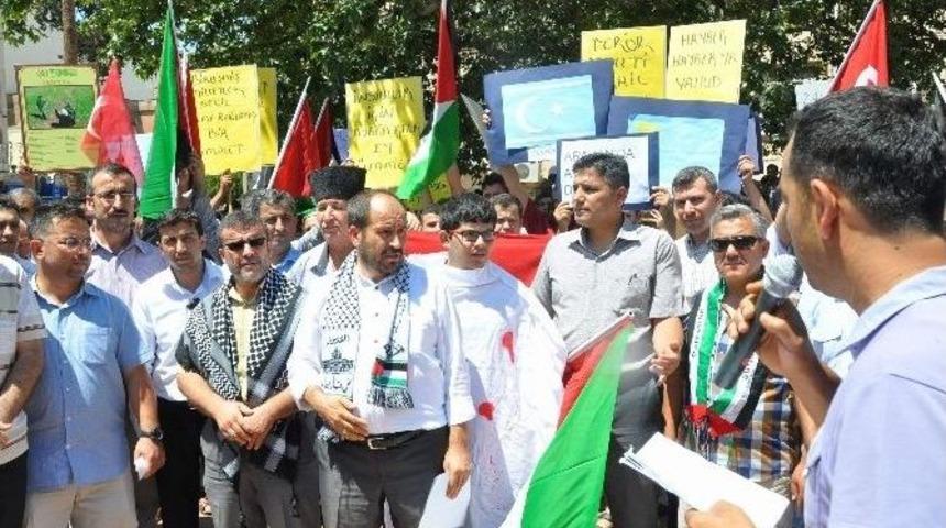 İsrail'in Gazze Saldırılarının Protesto Edilmesi