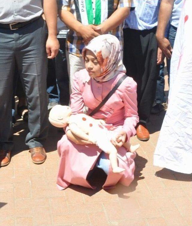 İsrail in Gazze Saldırılarının Protesto Edilmesi 1