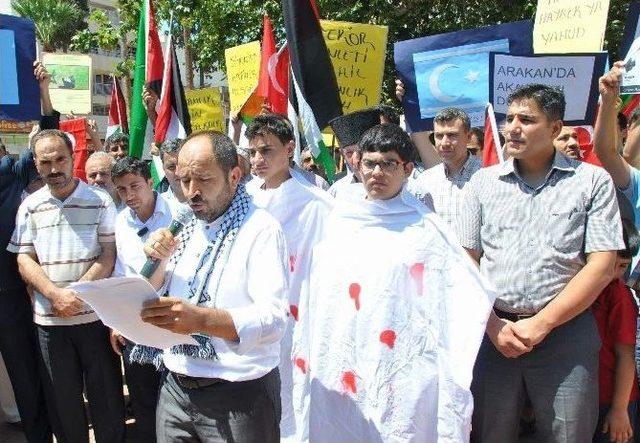 İsrail in Gazze Saldırılarının Protesto Edilmesi 2