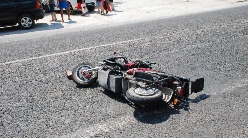 Didim&rsquo;de Trafik Kazası; 1 Ağır Yaralı