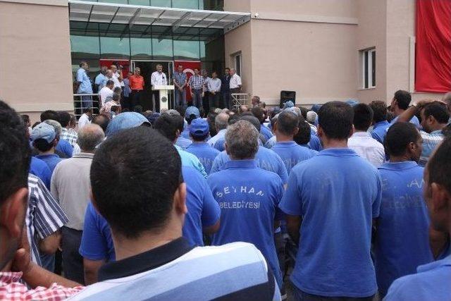 Seyhan Belediyesi nde Bayramlaşma 1