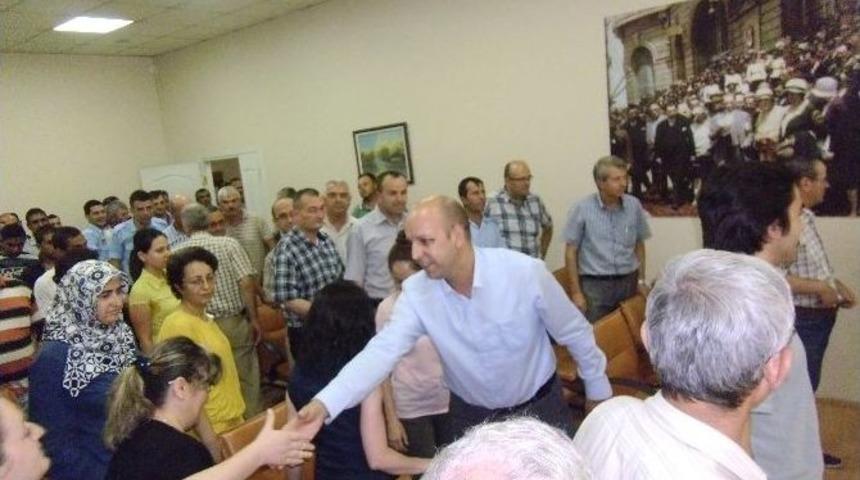 Hayrabolu Belediye Başkanı Altayoğlu Personelle Bayramlaştı