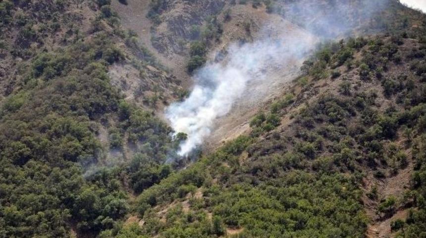 Munzur Vadisi Milli Parkı&rsquo;nda Yeniden Yangın &Ccedil;ıktı