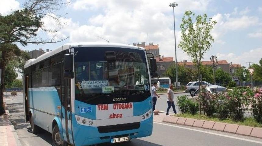 &Ccedil;erkezk&ouml;y'de Minib&uuml;slerin G&uuml;zergahı Değişti