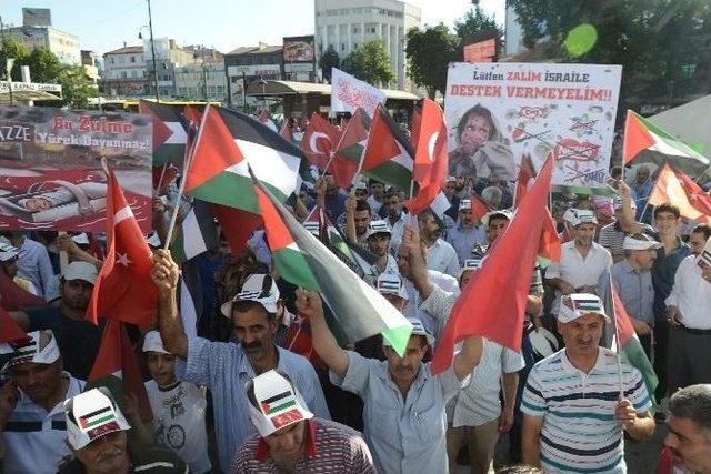 &Ouml;zg&uuml;r Gazze Platformu, İsrail i Protesto Ederek, Gazze ye Destek Verdi 2