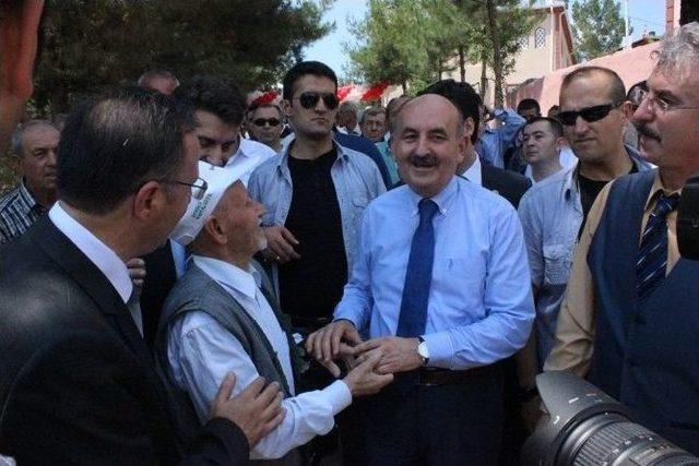 Bakan Müezzinoğlu, Yol, Cami Ve Kur'an Kursu Açılışına Katıldı