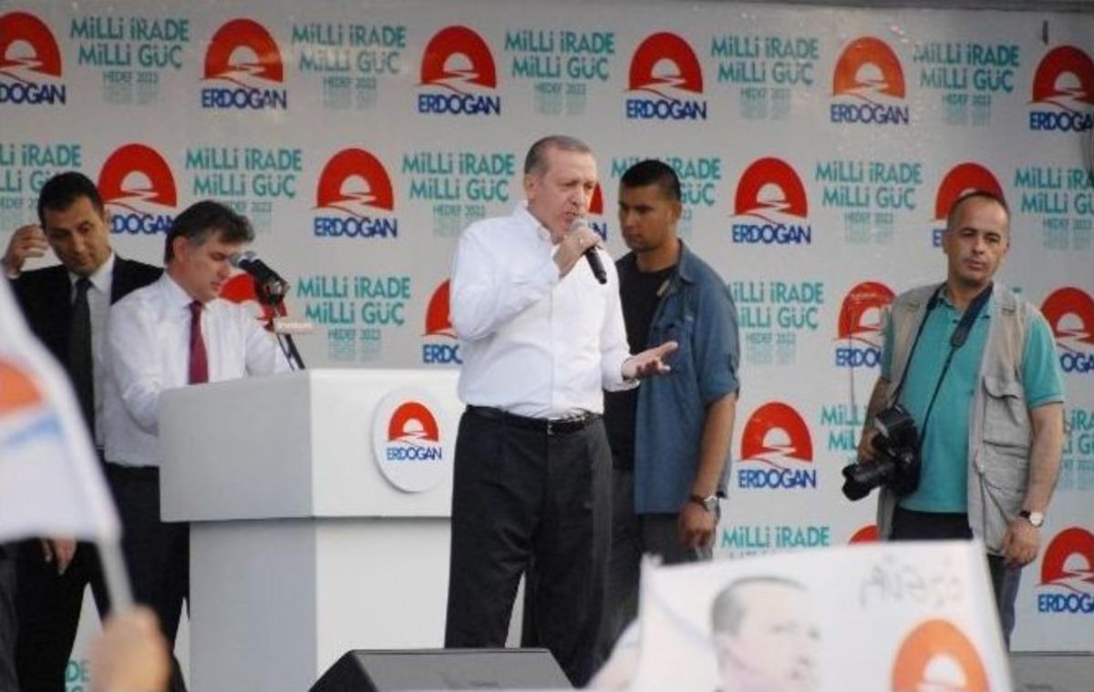Başbakan Erdoğan Diyarbakır&rsquo;da Halka Seslendi