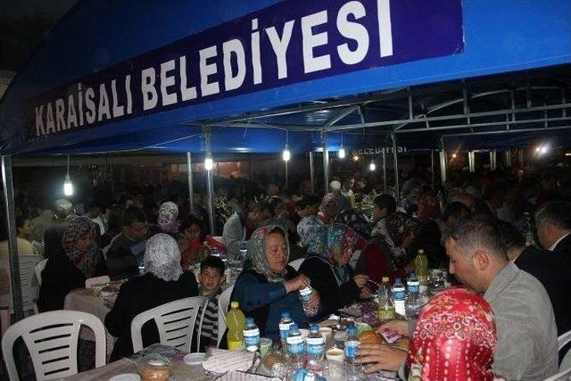 Karaisalı Belediyesi’nden Son İftar