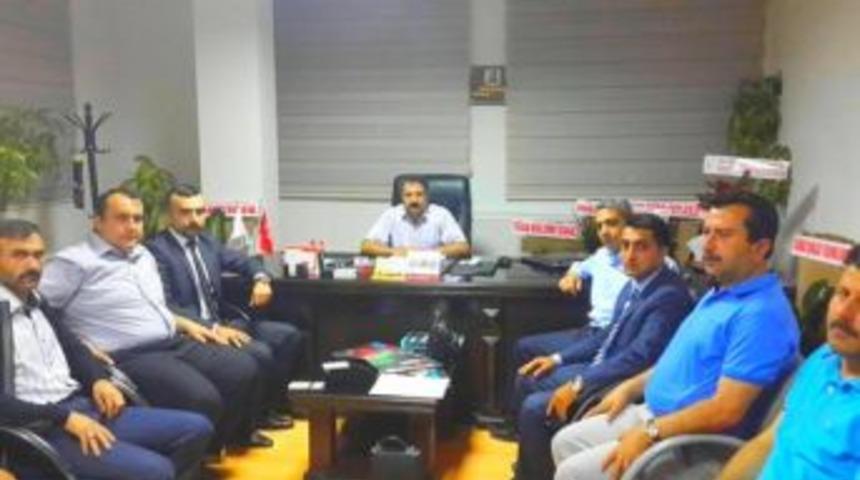 &Ccedil;orum &Uuml;lk&uuml; Ocağı'ndan T&uuml;rk Eğitim Sen&rsquo;e Kutlama Ziyareti