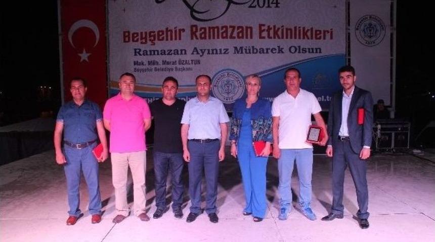 Beyşehir&rsquo;de Ramazan Programları Sona Erdi