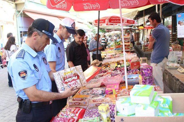 Havza'da Şeker Ve Çikolata Tezgahları Denetlendi