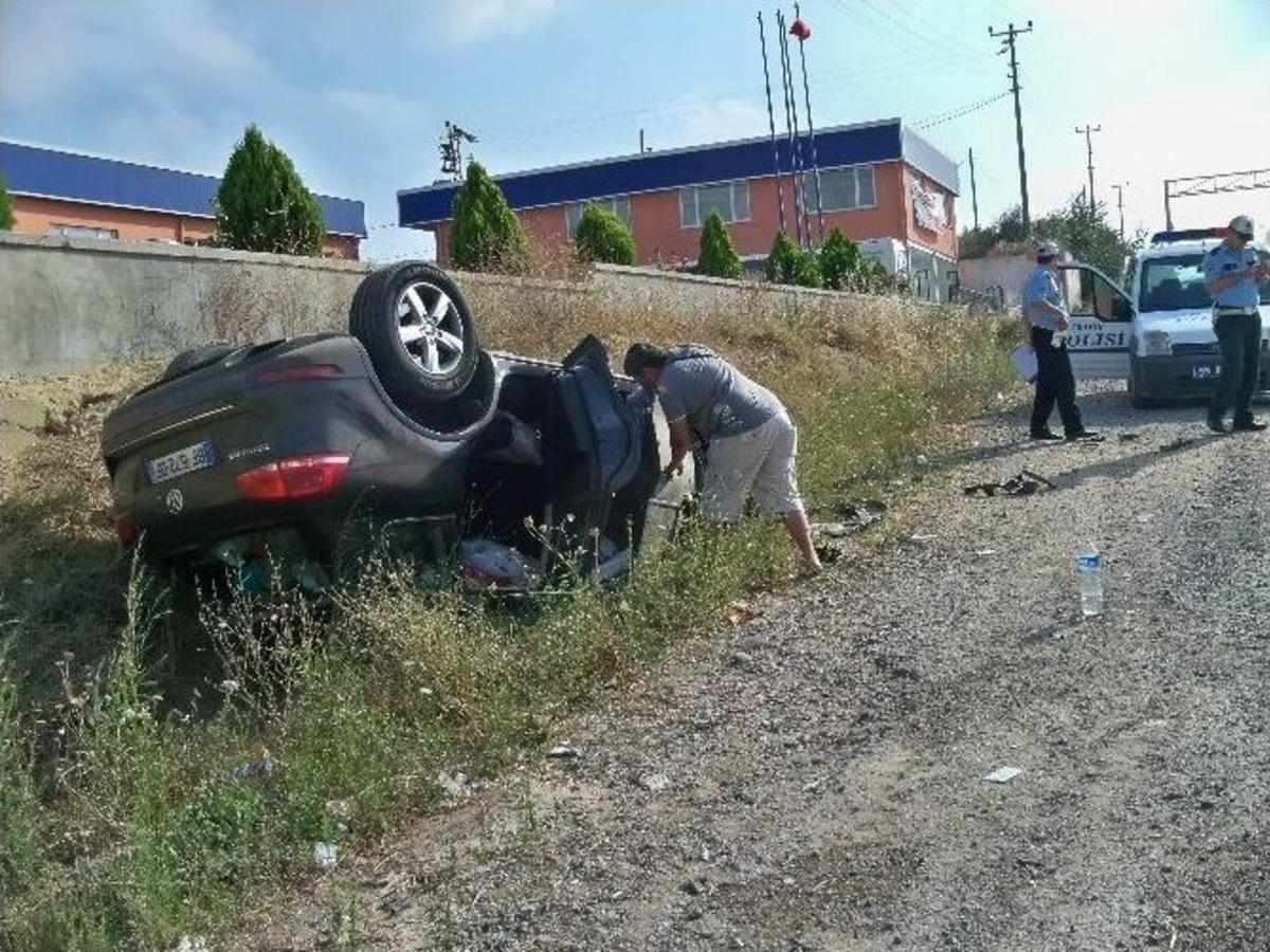 Malkara&rsquo;da Trafik Kazası: 5 Yaralı