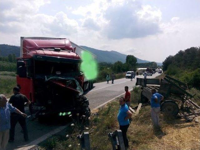 Taraklı'da Kaza: 1 Yaralı