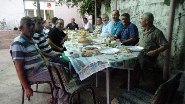 Başkan Ünal Vatandaşlarla İftar Açtı