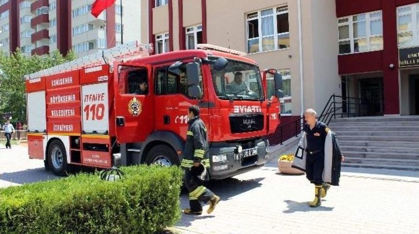 Eskişehir İl Milli Eğitim M&uuml;d&uuml;rl&uuml;ğ&uuml;&rsquo;nde Yangın