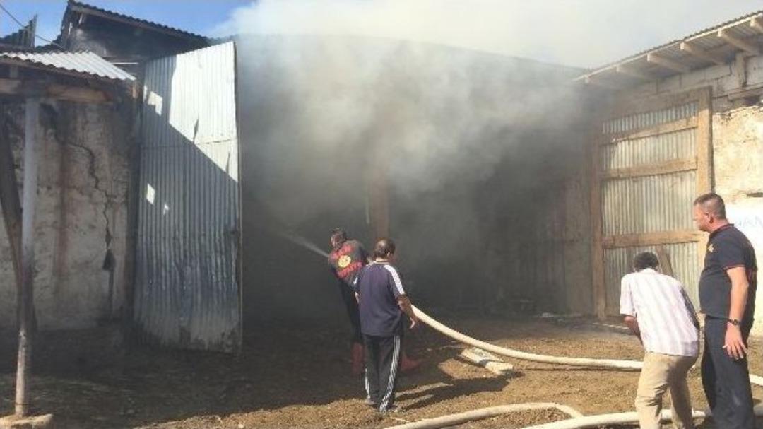 Van'da Korkutan Yangın