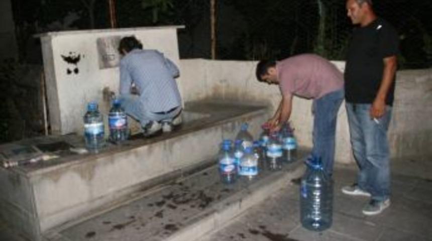 Yozgat'ta Vatandaşın 'su' Tepkisi