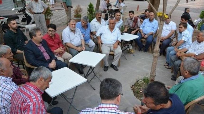 Başkan &Ccedil;er&ccedil;i Vatandaşlarla Bayramlaştı