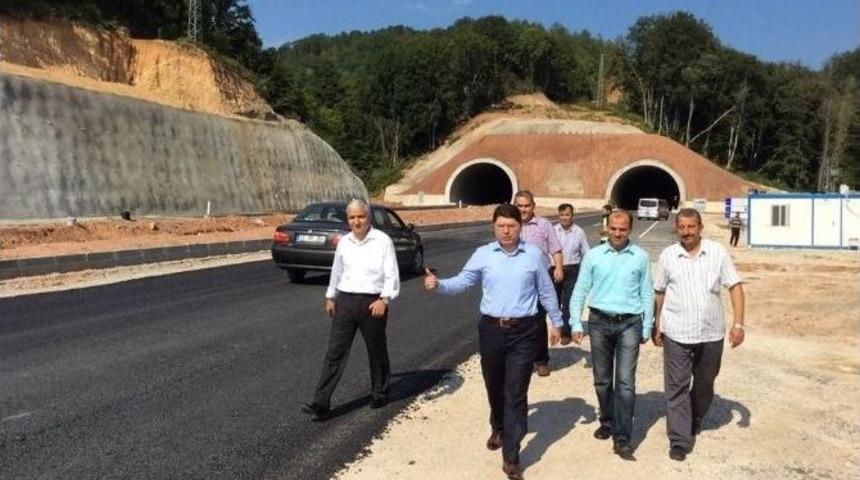 &Ccedil;akraz-avara T&uuml;neli Hizmete A&ccedil;ıldı