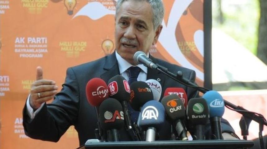 H&uuml;k&uuml;met S&ouml;zc&uuml;s&uuml; Ve Başbakan Yardımcısı B&uuml;lent Arın&ccedil;: