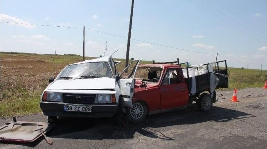 Hırsızlar Kaza Yapınca Yakalandı