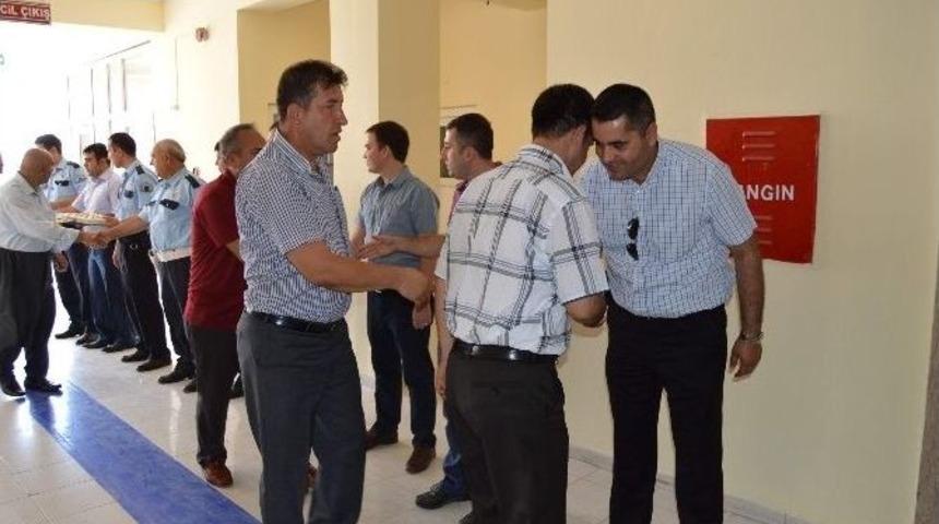 Besni Protokol&uuml; Bayramda Buluştu